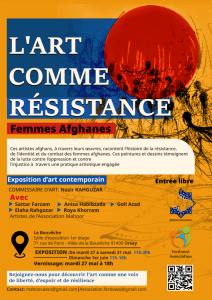 L’ART COMME RÉSISTANCE (Femmes Afghanes)