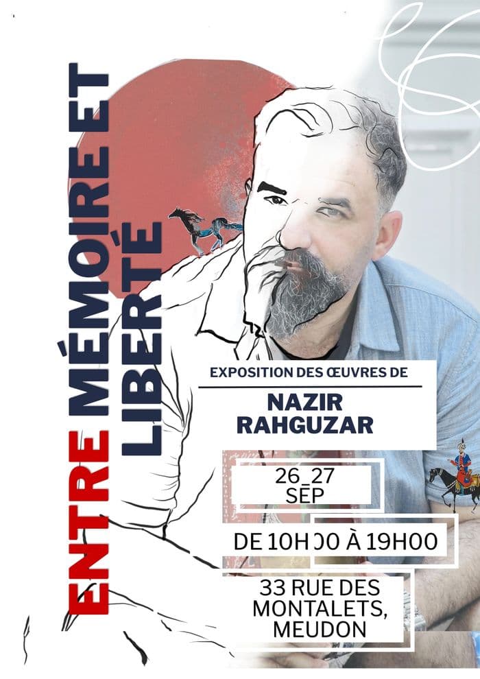 Nazir RAHGUZAR’s Painting Exhibition: “Between Memory and Freedom”