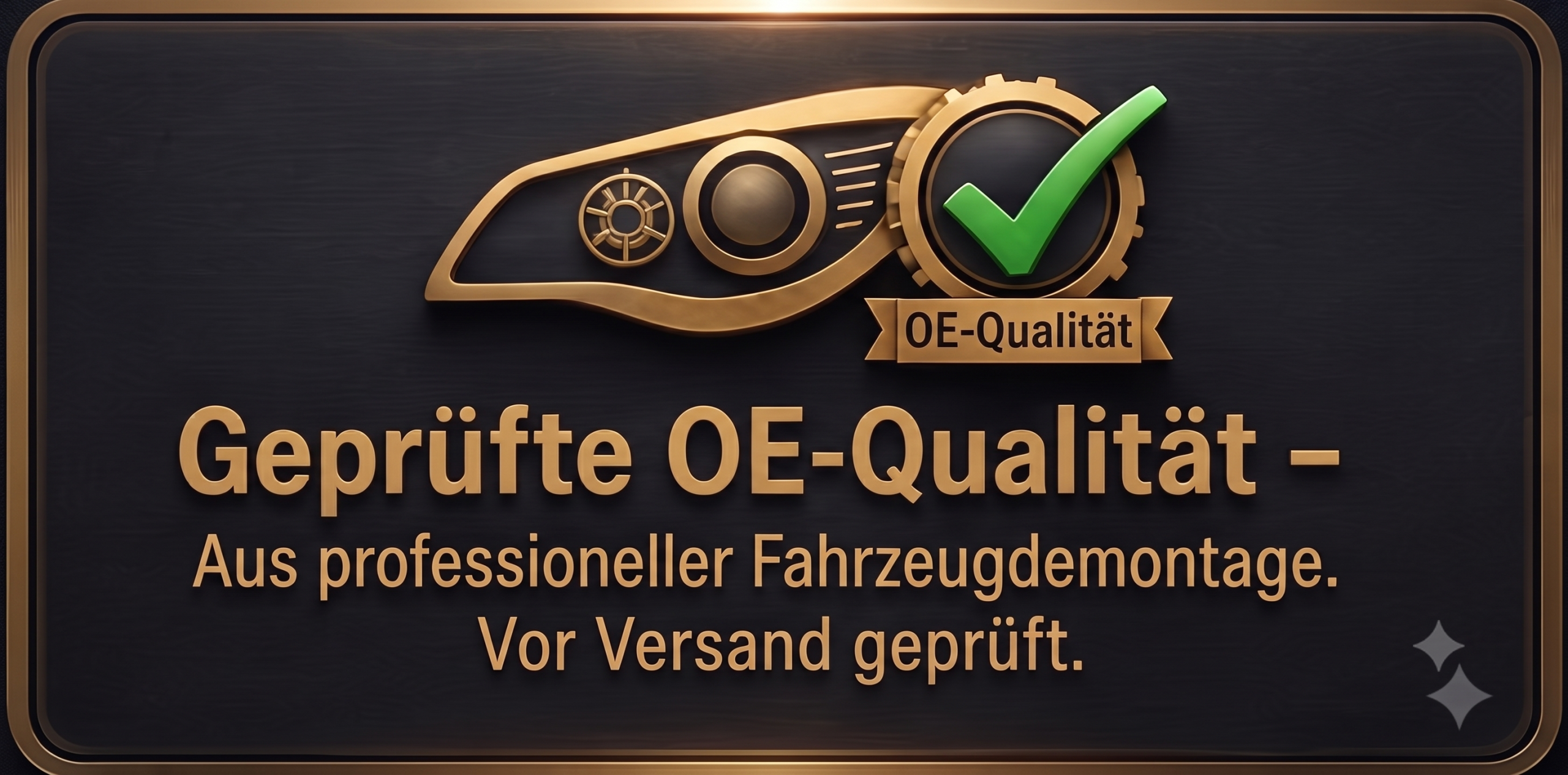 Geprüfte OE-Qualität