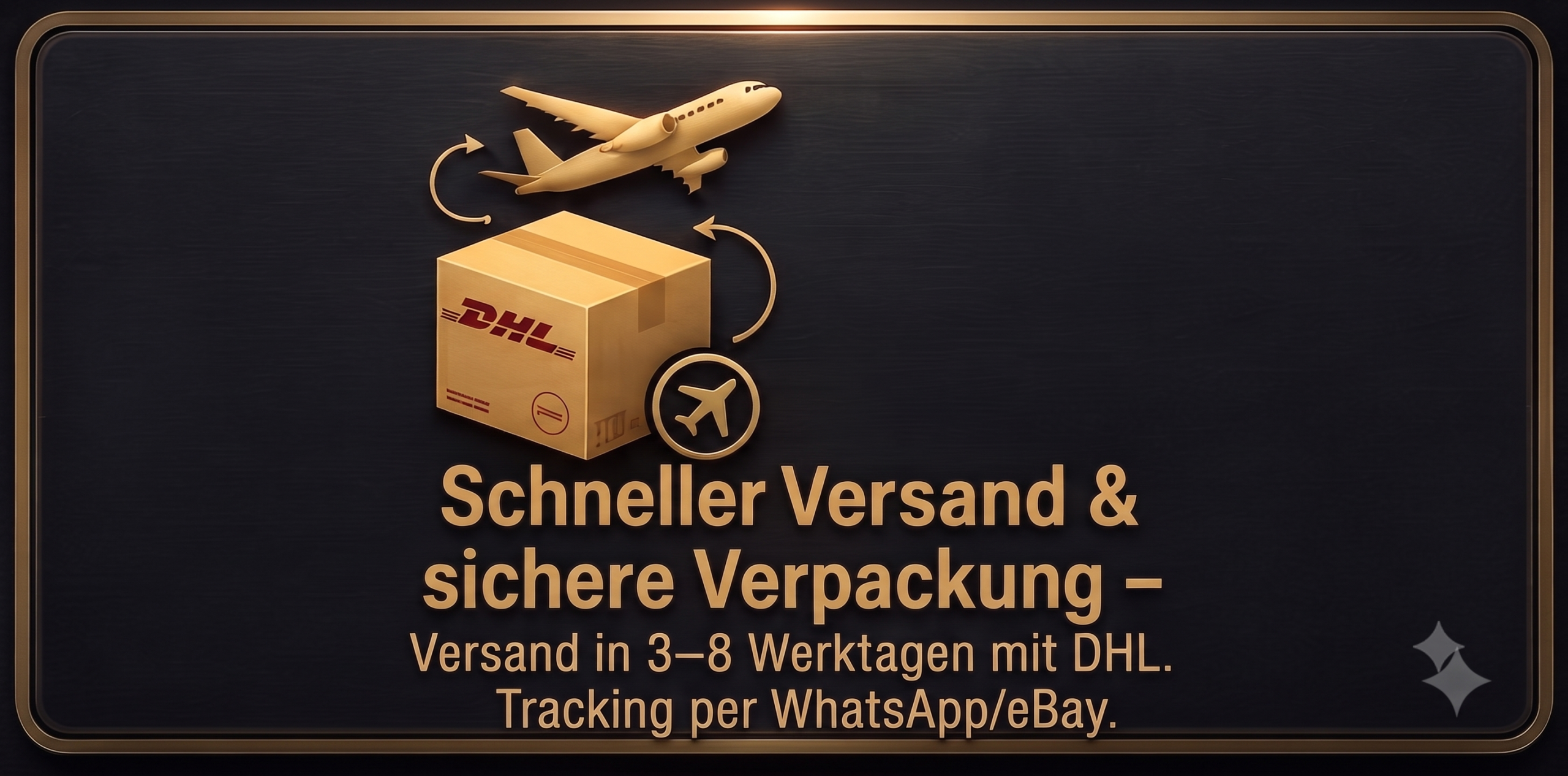 Schneller Versand & sichere Verpackung